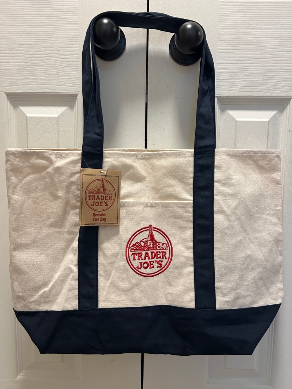 Trader Joe’s Large Canvas Tote Bag